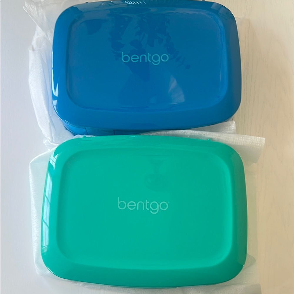 Bentgo Fresh Lunch Box Set - Blue and Green New, set of 2 Back to School! - Picture 7 of 9